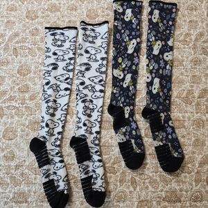 Viasox Snoopy Compression Socks - 2 Pairs